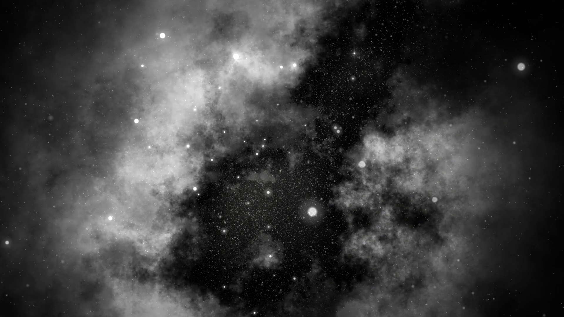 Black And White Galaxy